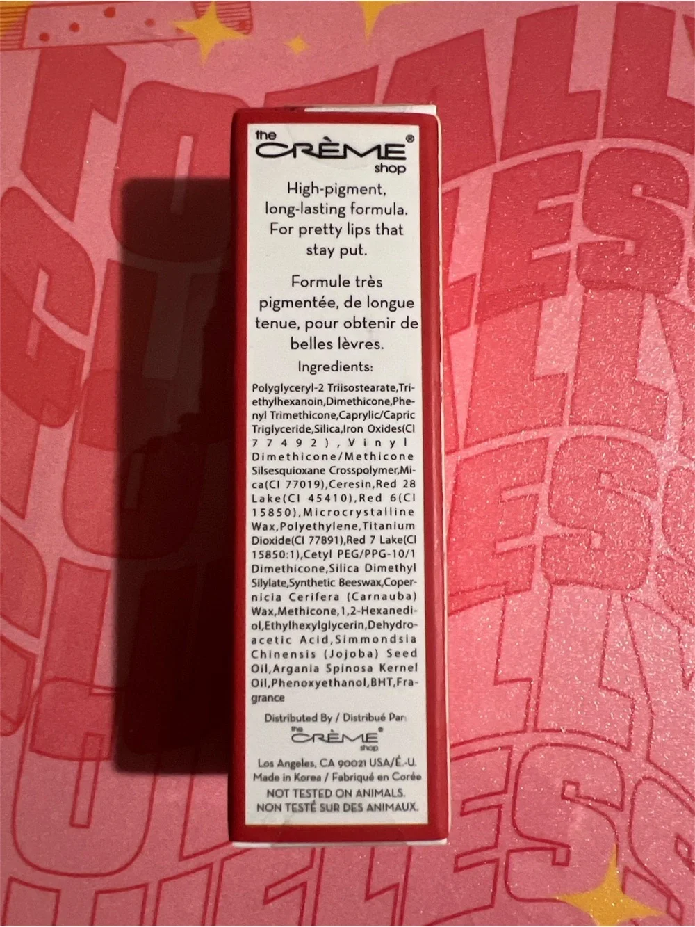 Clueless 30th Anniversary Pink Spiral Notebook - Crème Shop lipstick